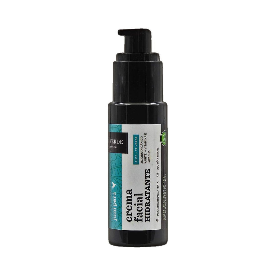 Crema Facial Hidratante de Aloe y Té Verde 60 mL