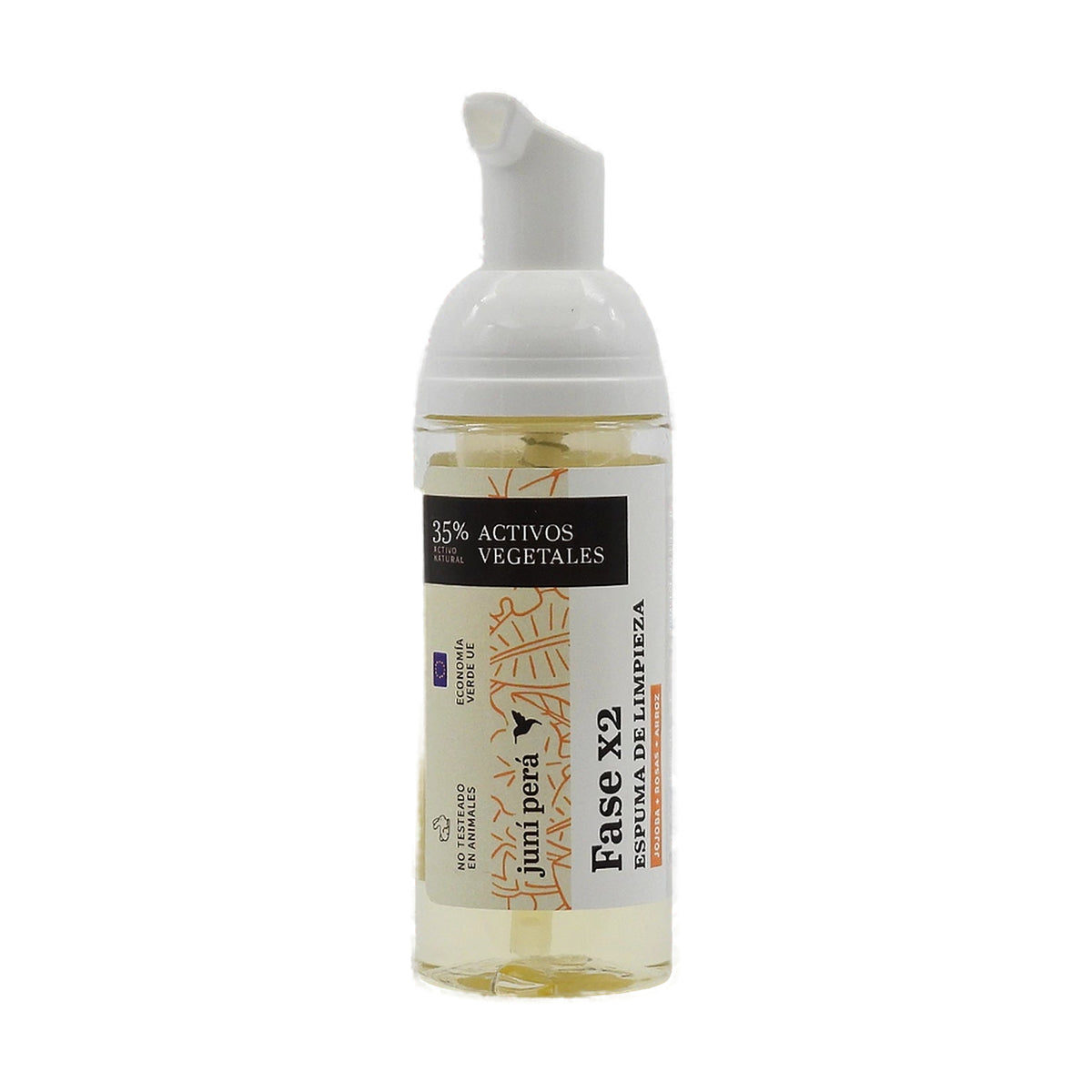 Fase X2 - Espuma de Higiene Facial 60 mL — presentación oficial Juní Perá