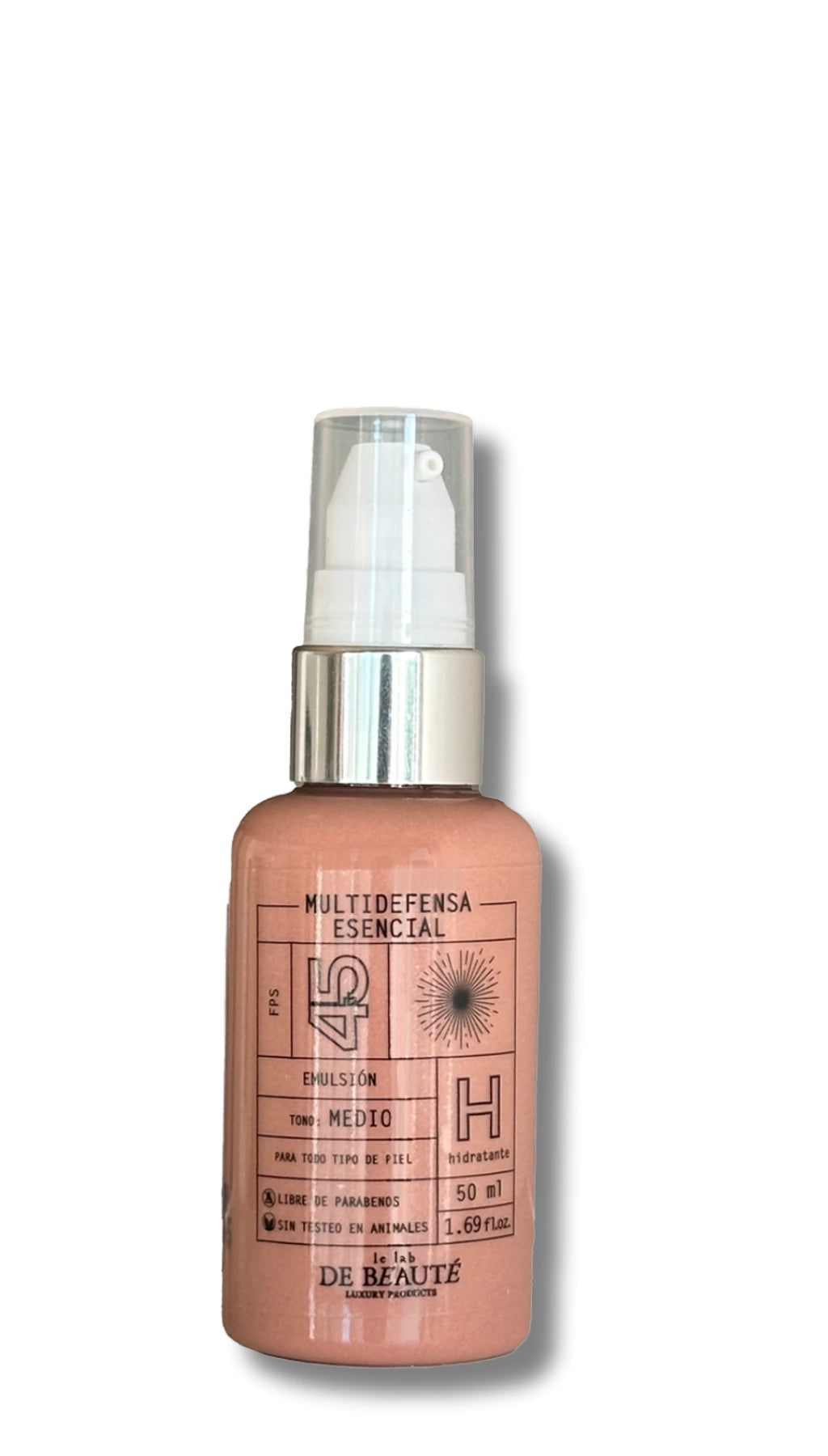 Protector Solar FPS 45 Hidratante con color medio – presentación 50 g